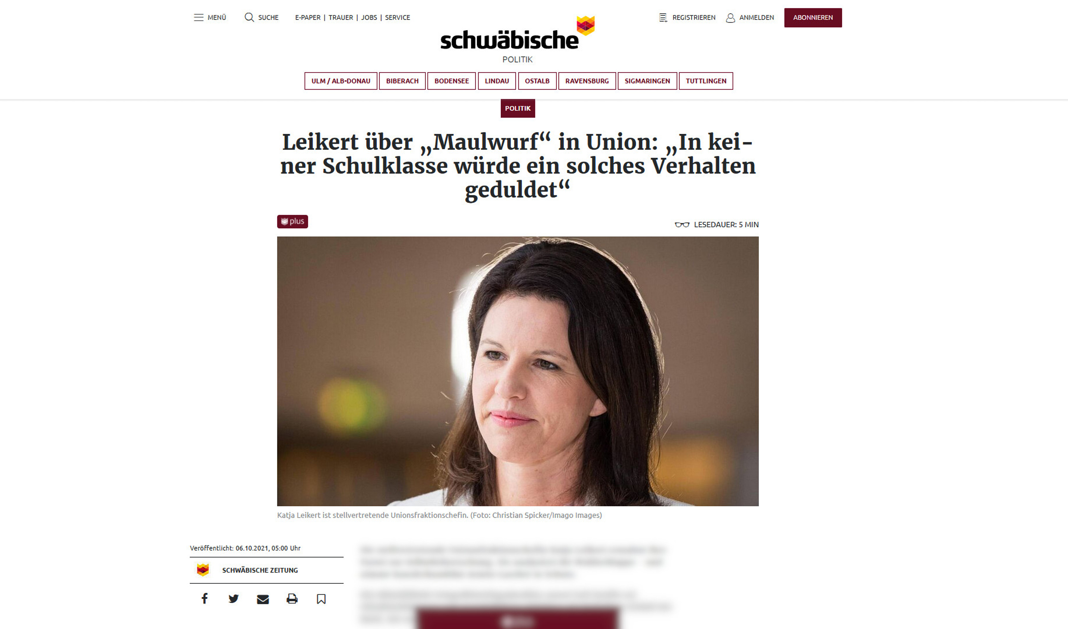 Schwäbische 06.10.2021